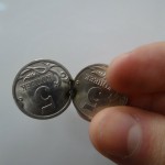 Монетки, свареные лазерным лучом (1)